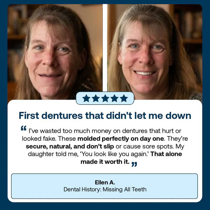 🌎Ends Today: 70% OFF! ⏰ Medical Full Denture with Strong Suctiond🦷Obtain American Dental Association (ADA) Certification - Image 10