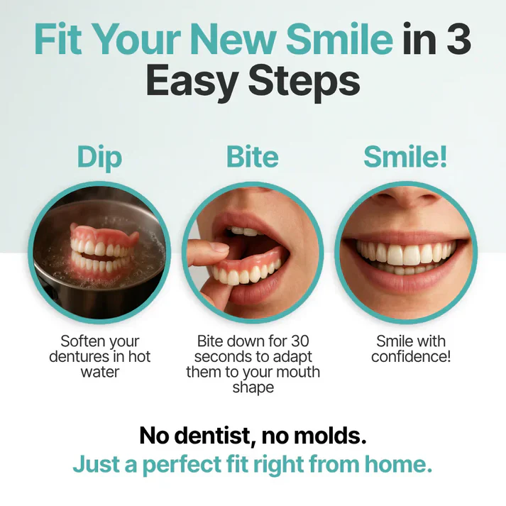 🌎Ends Today: 70% OFF! ⏰ Medical Full Denture with Strong Suctiond🦷Obtain American Dental Association (ADA) Certification - Image 14