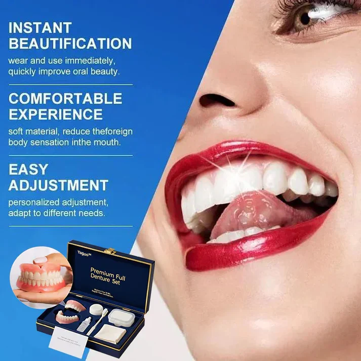 🌎Ends Today: 70% OFF! ⏰ Medical Full Denture with Strong Suctiond🦷Obtain American Dental Association (ADA) Certification - Image 3