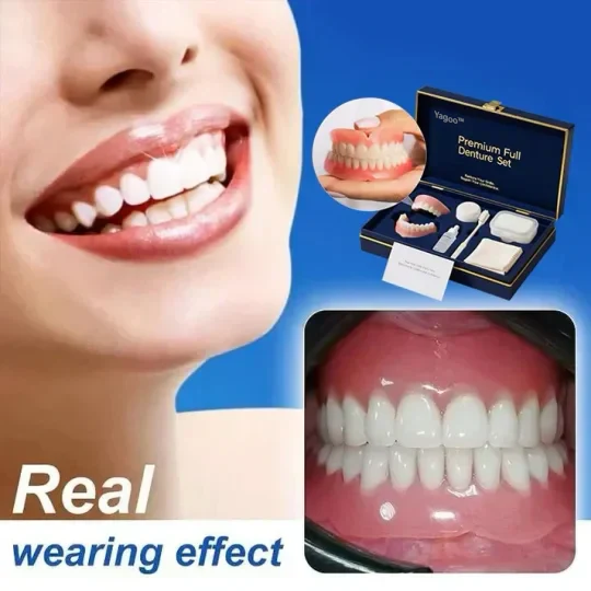 🌎Ends Today: 70% OFF! ⏰ Medical Full Denture with Strong Suctiond🦷Obtain American Dental Association (ADA) Certification - Image 4