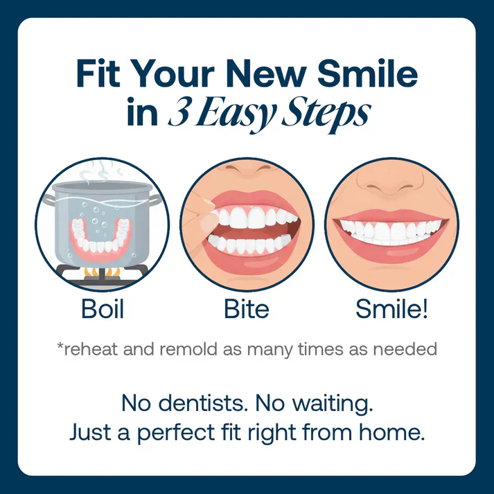 🌎Ends Today: 70% OFF! ⏰ Medical Full Denture with Strong Suctiond🦷Obtain American Dental Association (ADA) Certification - Image 6