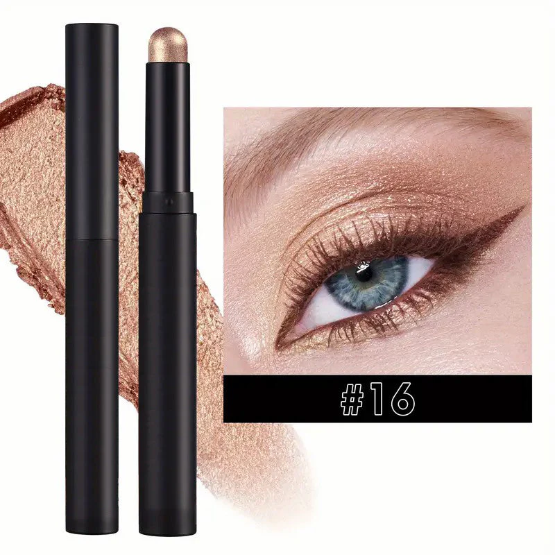 Pearly Matte Finish Waterproof Eyeshadow Stick - Image 11