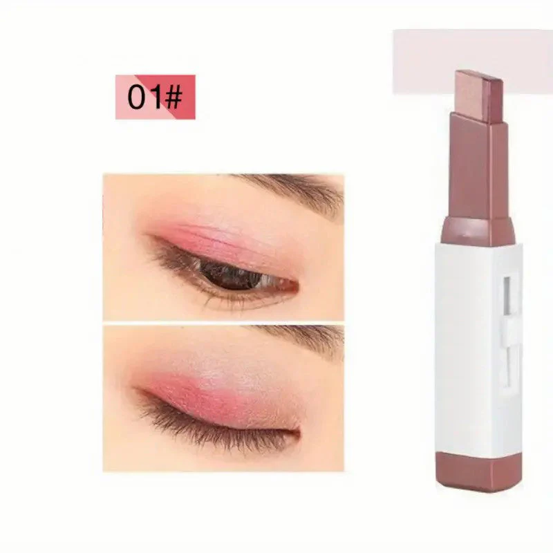 Two Color Gradient Eyeshadow Powder Palette - Image 10