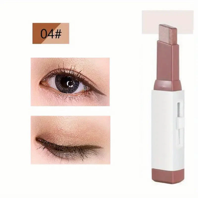 Two Color Gradient Eyeshadow Powder Palette - Image 3