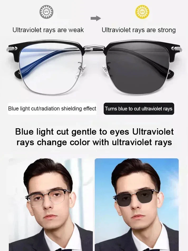 🎁Hot Sale👓Ultra Light Anti Blue Presbyopic Glasses✨ - Image 5